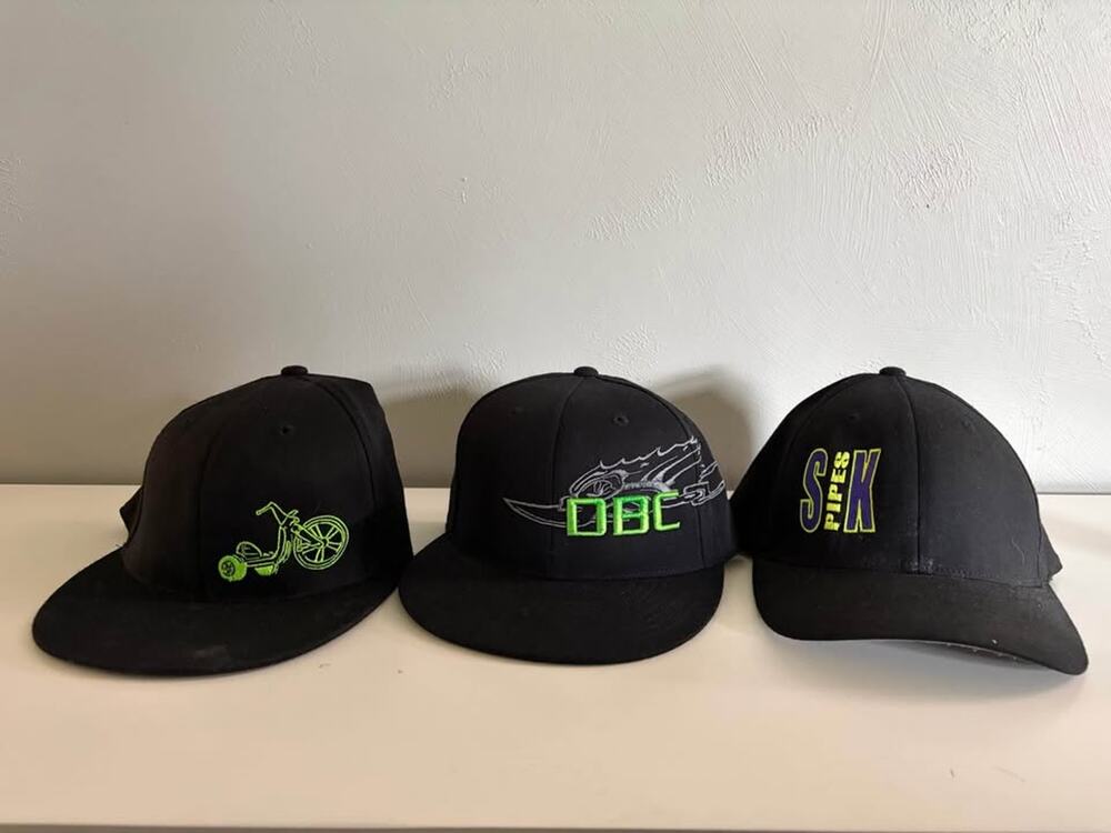 Lot of 3 210 Fitted by Flexfit Hats Siz S/M (0166)